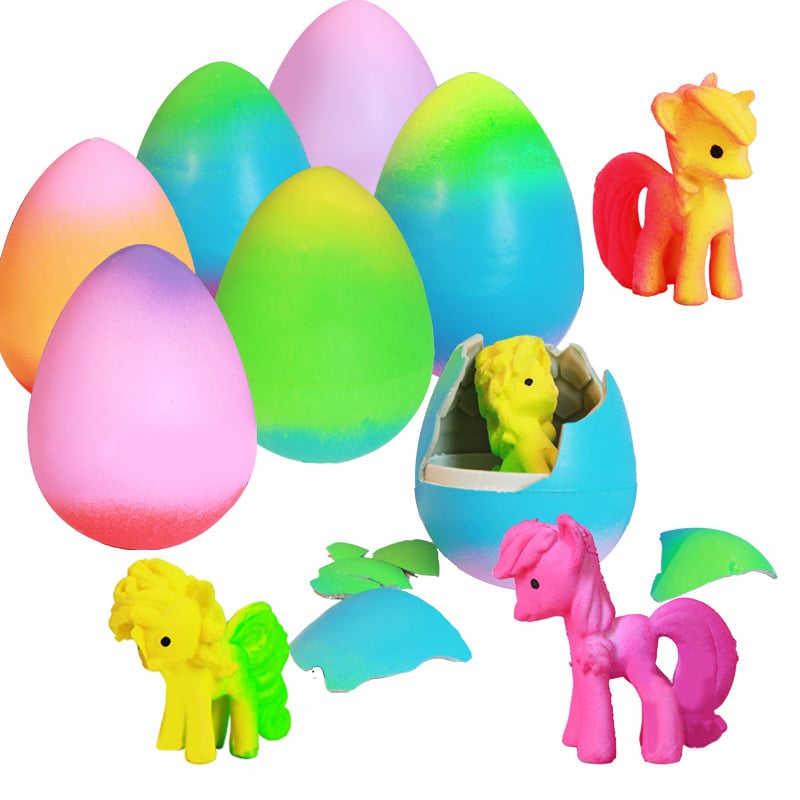 🔥6 Pack Hatching Growing Unicorn Eggs