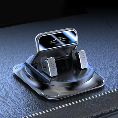 【Father's Day Gift】360° Rotating Car Phone Holder – Secure Dashboard Mount for iPhone & Android