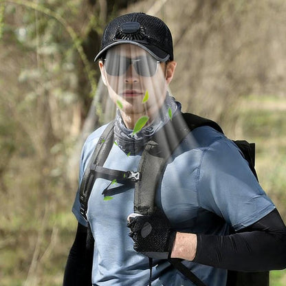🧢2026 Pro Outdoor Cooling Hat: Dual-Power Fan Cap