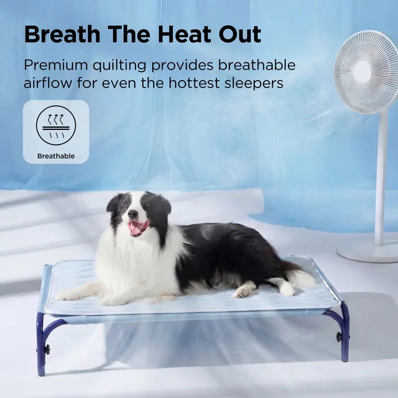 Cooling Thin & Thick Dog Mat – Instant Cooling Washable Pet Pad for Summer Comfort