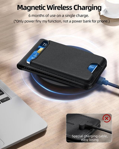 Adjustable stand for Magsafe wallet, compatible with iPhone