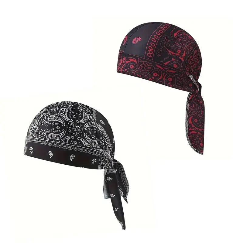 BUY 1 FREE 1 🏝️Paisley Cooling Headscarf Cap