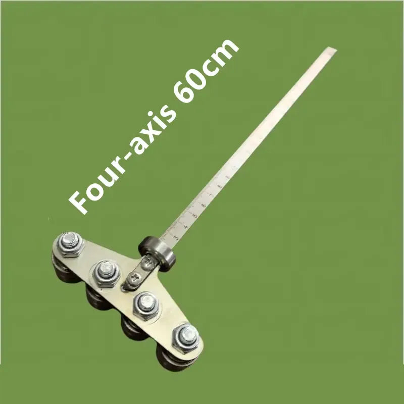 📏 Straight-Edge Double Axis 60cm Positioning Calipers – Precision Measuring Tool for Woodworking