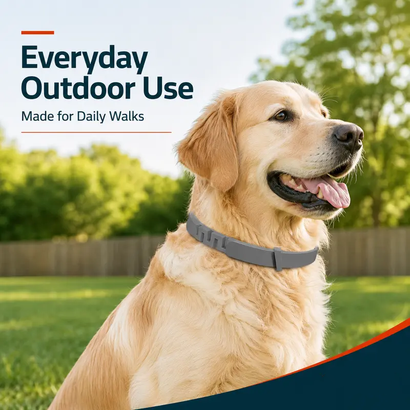 Adjustable Fresh-Scent Dog Collar Set (3 PCS) – Lightweight & Comfortable for Large Dogs