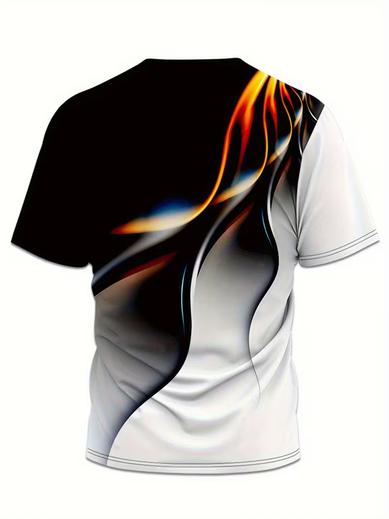 🔥Men's 3D Printed Casual 2-Piece Set