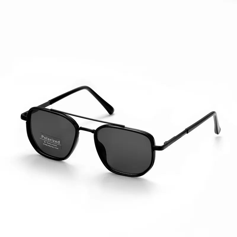 Fashion Geometric Double-Beam Sunglasses