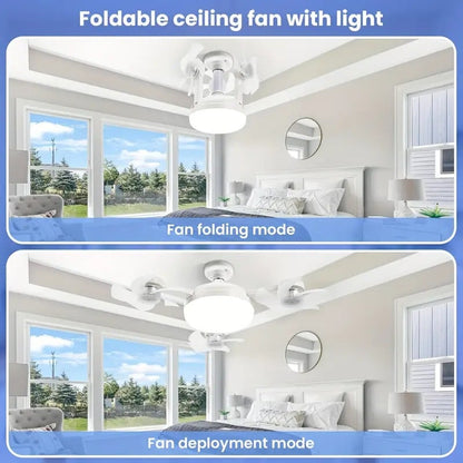 🔥10K+ SOLD LAST WEEK! - 🏆🚁 2026 New Plug-In Smart Ceiling Fan Light