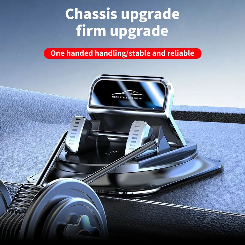 【Father's Day Gift】360° Rotating Car Phone Holder – Secure Dashboard Mount for iPhone & Android