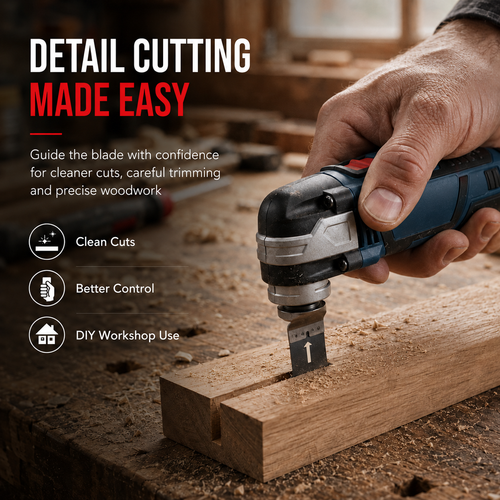 🔧 12V Cordless Precision Cutter – Compact Multi-Function DIY Detail & Plunge Cutting Tool