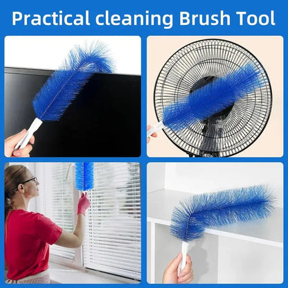 3-Pack Bendable Microfiber Dust Remover Brushes – Reusable Fan Cleaning Duster for Ceiling Fans, Air Vents, Curtains, Cars & Hard-to-Reach Spaces