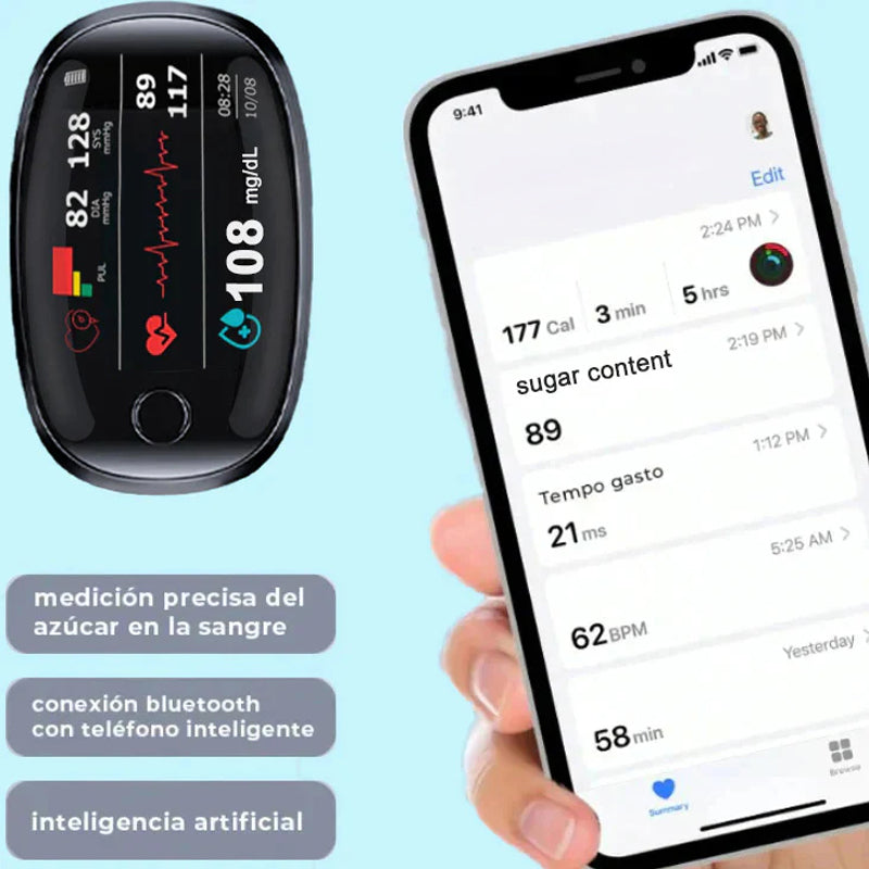 🔥Final 3 Hours: 70% OFF🏆New non-invasive multifunctional health monitor [99.9% Accuracy]✅TGA Approved