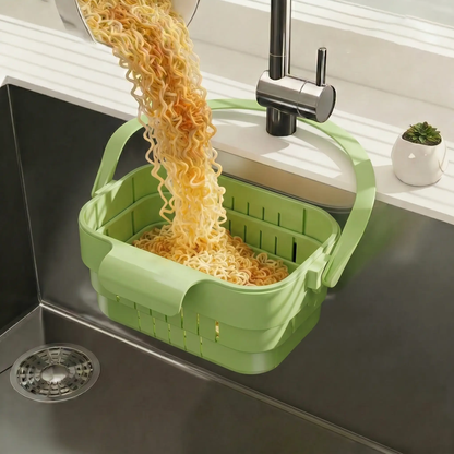 🧺Foldable Hanging Sink Drain Basket