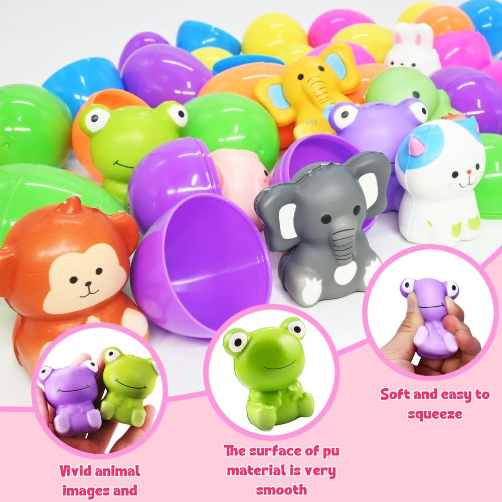 💥Hot-selling- Easter Eggs Prefilled Slow Rising Squishy Toys