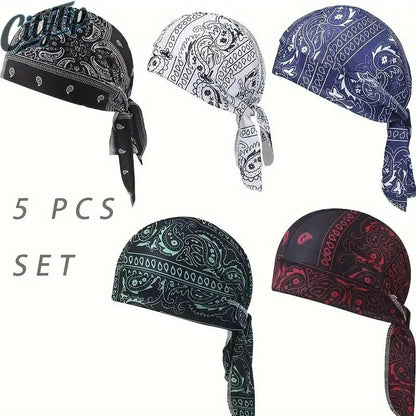 BUY 1 FREE 1 🏝️Paisley Cooling Headscarf Cap