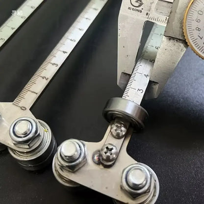 📏 Straight-Edge Double Axis 60cm Positioning Calipers – Precision Measuring Tool for Woodworking