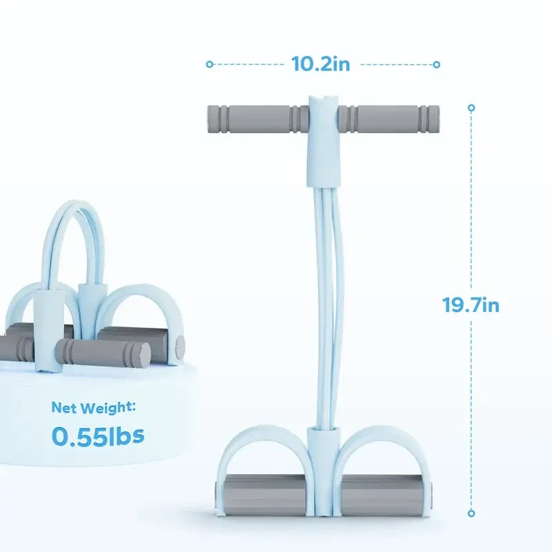 Multifunction Pedal Resistance Band for Full-Body Workout 💪