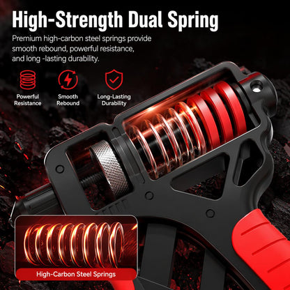 Adjustable Hand Grip Strengthener with Counter