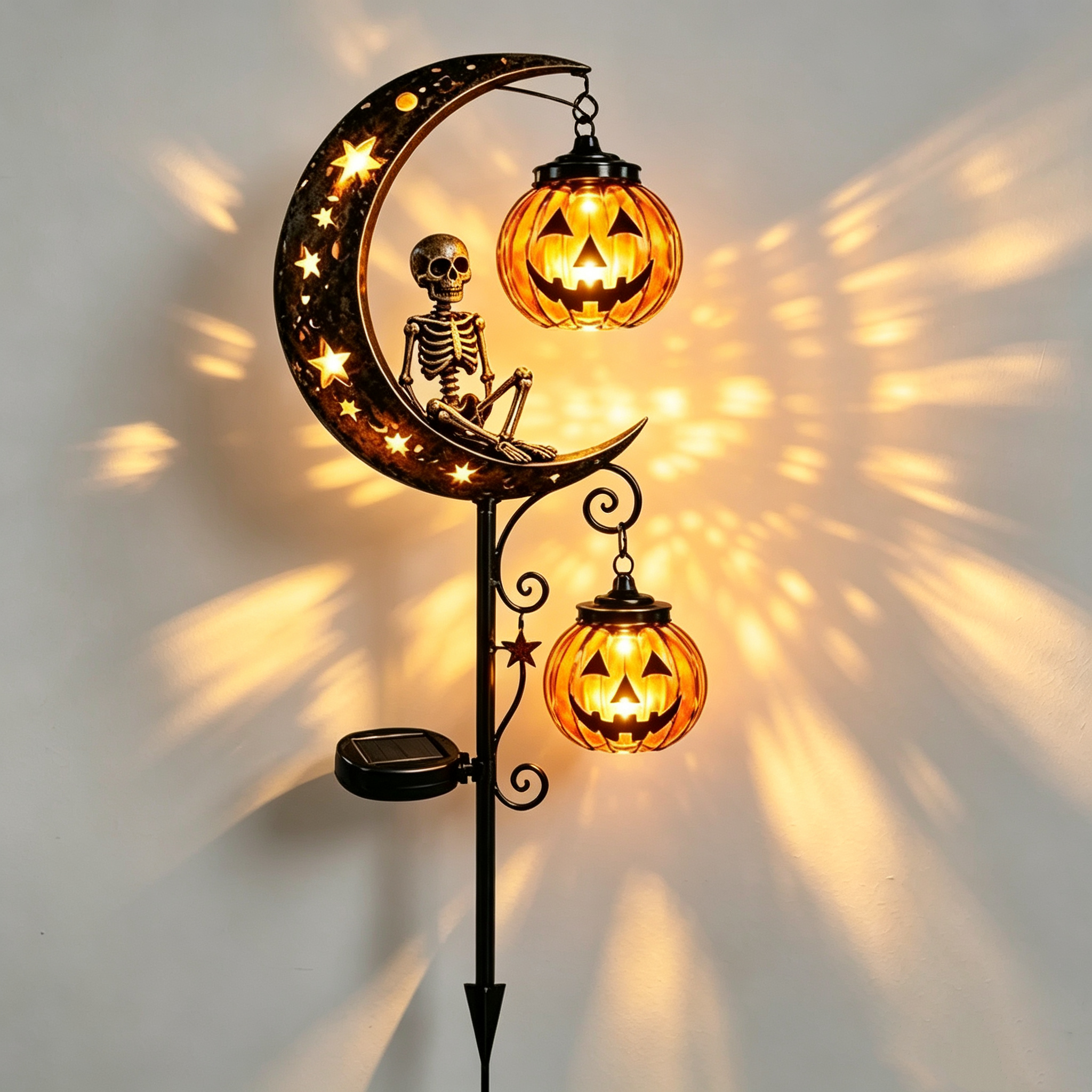 🎃Pumpkin Moon Garden Stake Light 🎃 Halloween Early Bird Sale 🔥 | 45% OFF