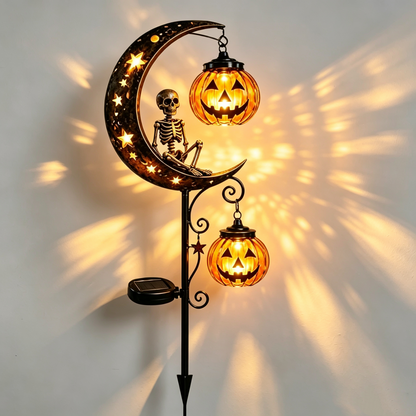 🎃Pumpkin Moon Garden Stake Light 🎃 Halloween Early Bird Sale 🔥 | 45% OFF