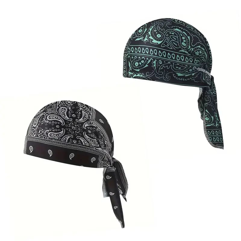 BUY 1 FREE 1 🏝️Paisley Cooling Headscarf Cap