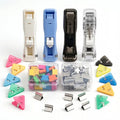 📎 Portable Reusable Paper Clip Dispenser Set