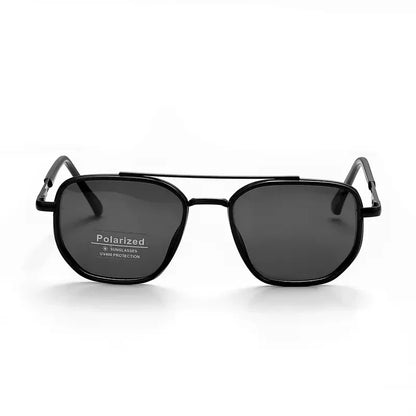 Fashion Geometric Double-Beam Sunglasses