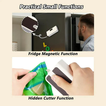 ⚡Last Day 49% OFF⚡Rechargeable 2-in-1 Mini Bag Sealer with Cutter