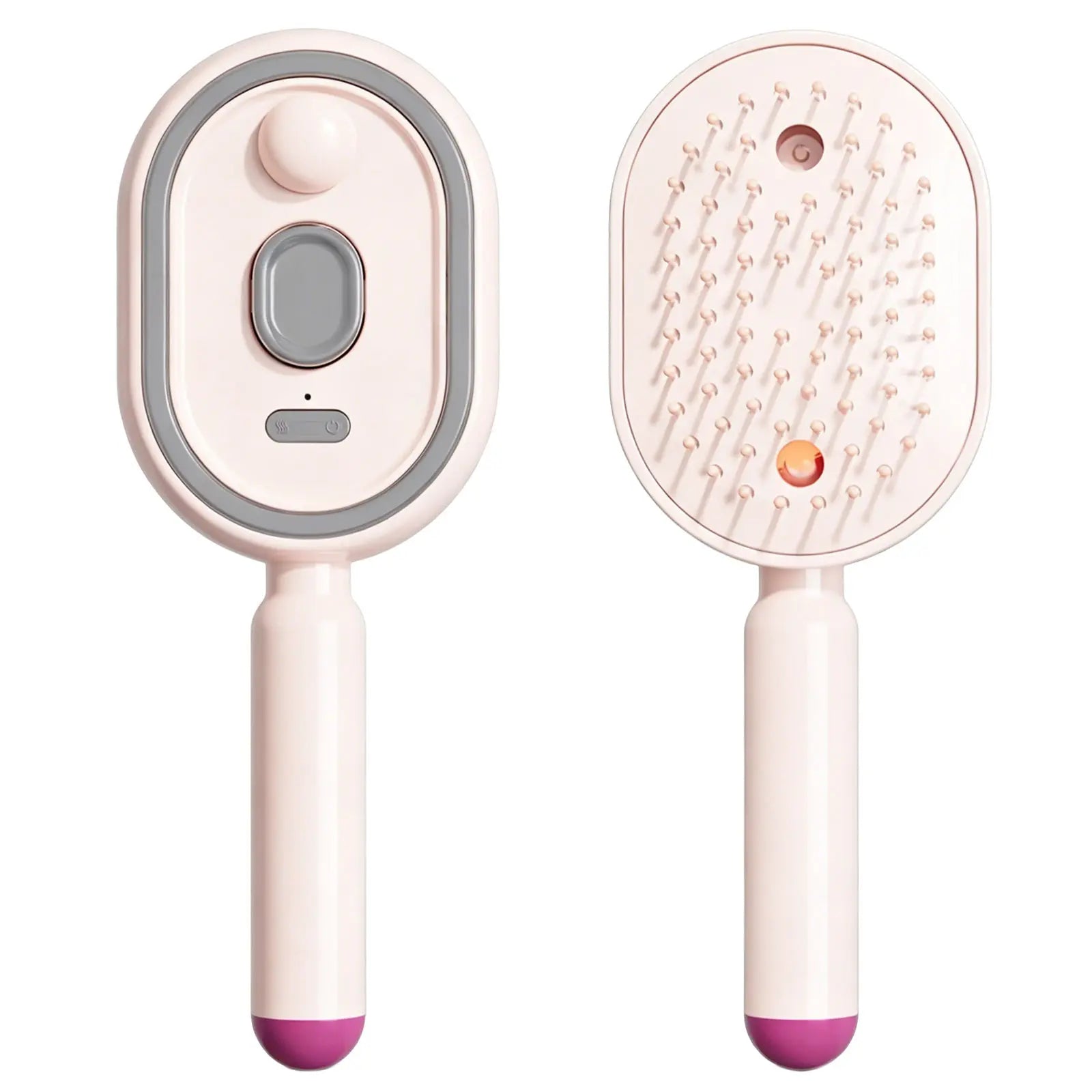 Cloudmades Electric Spray Air Cushion Massage Comb – Self-Cleaning Anti-Tangle Essential Oil Mist Hair Care Comb