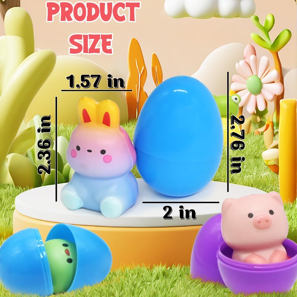 💥Hot-selling- Easter Eggs Prefilled Slow Rising Squishy Toys