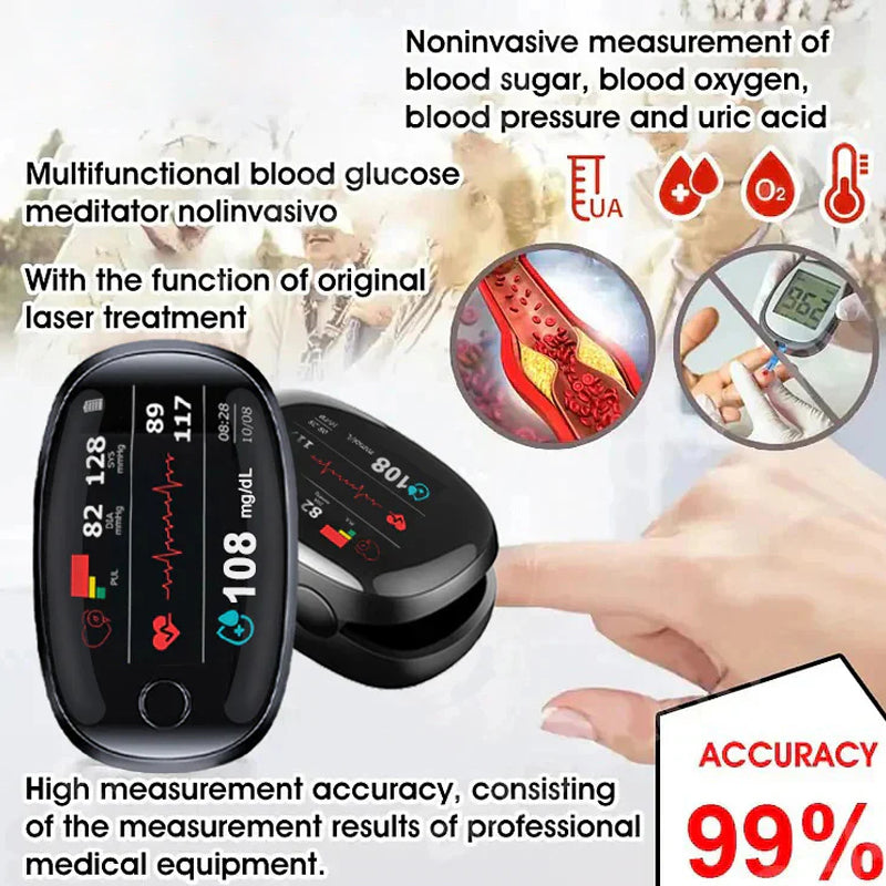 🔥Final 3 Hours: 70% OFF🏆New non-invasive multifunctional health monitor [99.9% Accuracy]✅TGA Approved