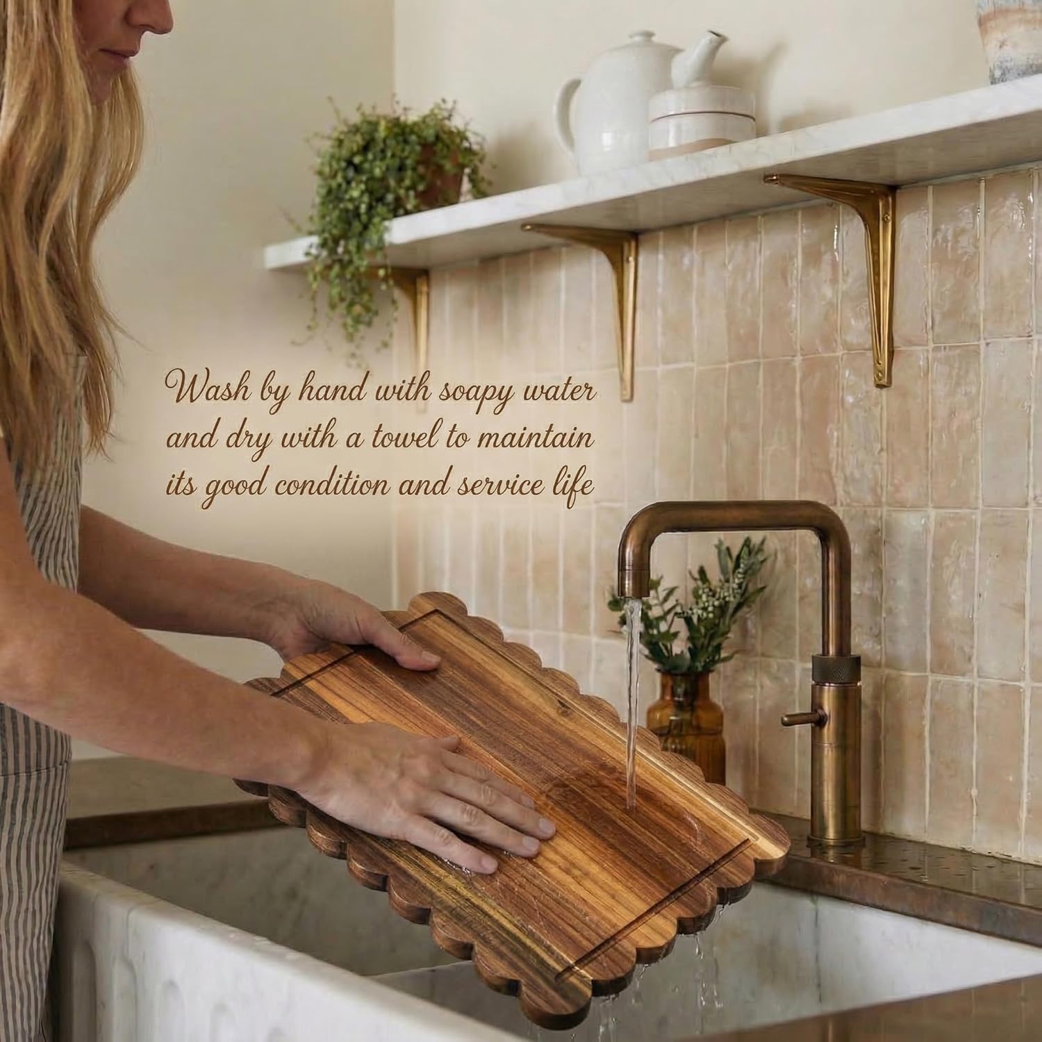 🎖️Handcrafted Acacia Square Shaped Cheese Charcuterie Set
