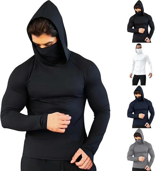 ☀️Hooded Sun Shirts for Men upf 50