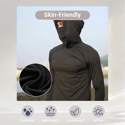 Men's Lightweight UPF Sun Protection Hoodie