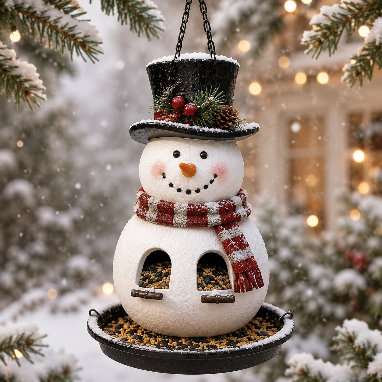 ⛄😍Christmas Bird Feeder Collection – Festive Hanging Garden Feeders for Wild Birds