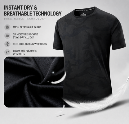 👕Men's Quick-Dry Workout T-Shirts