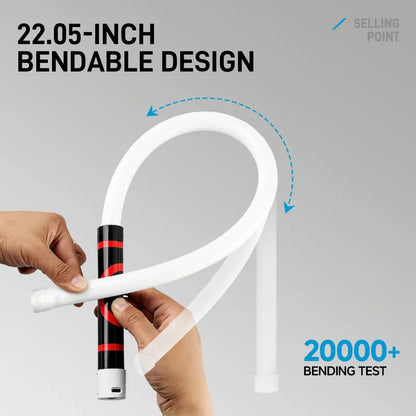 Bendable LED Flashlight Stick – 31" Flexible LED Work Light, High Lumen Magnetic Inspection Light