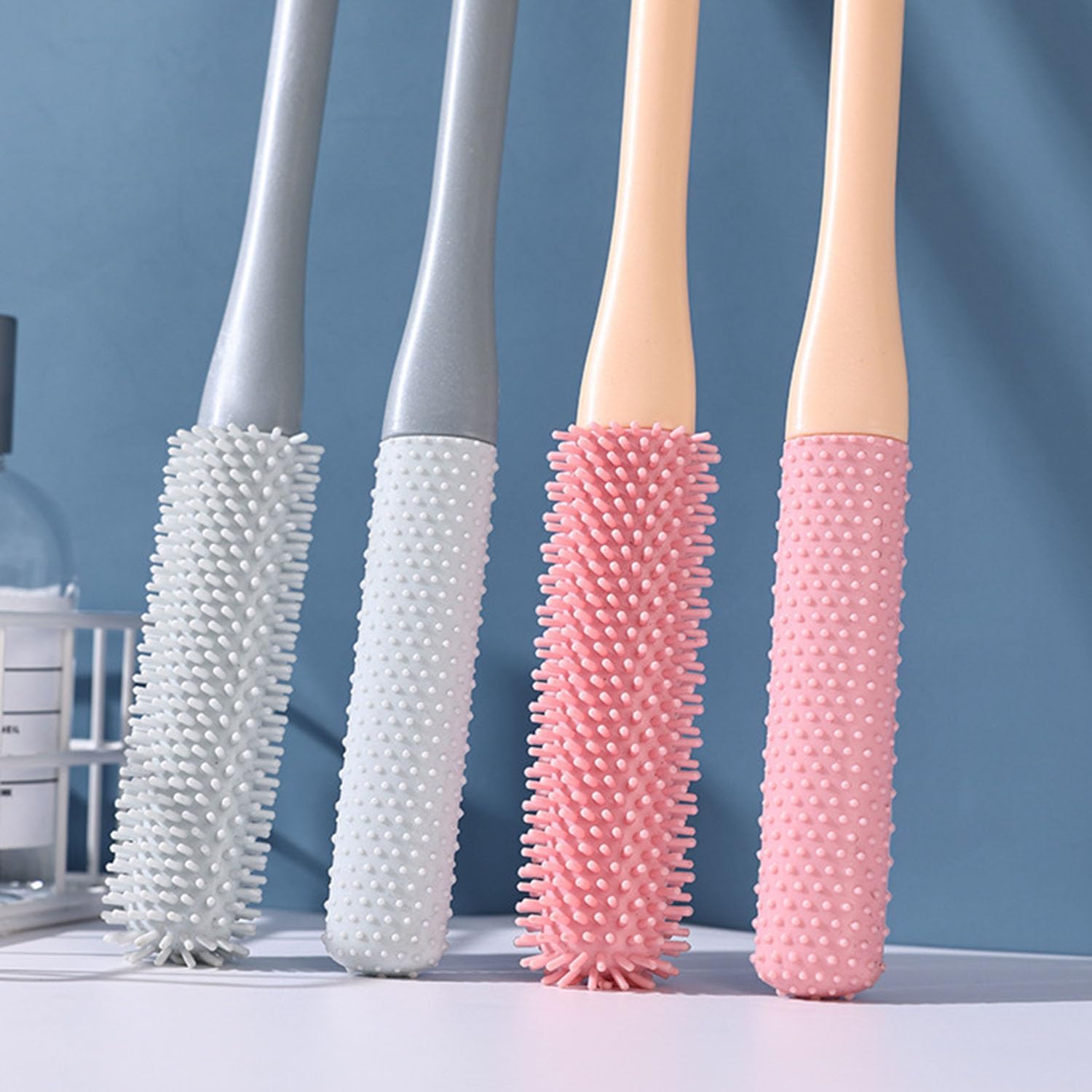 🦶Long‑Handle Silicone Foot Cleaning Brush