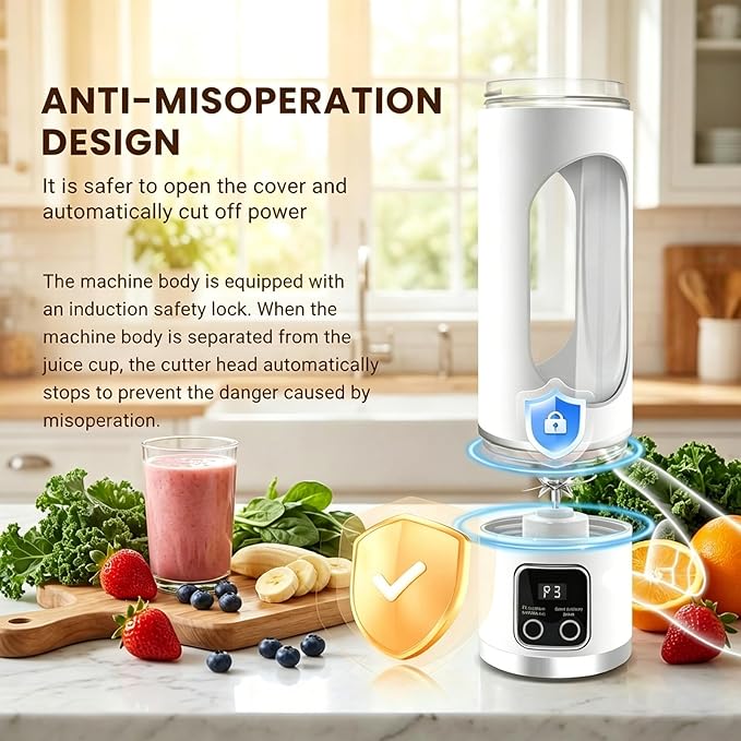 Portable Blender 500ml USB Personal