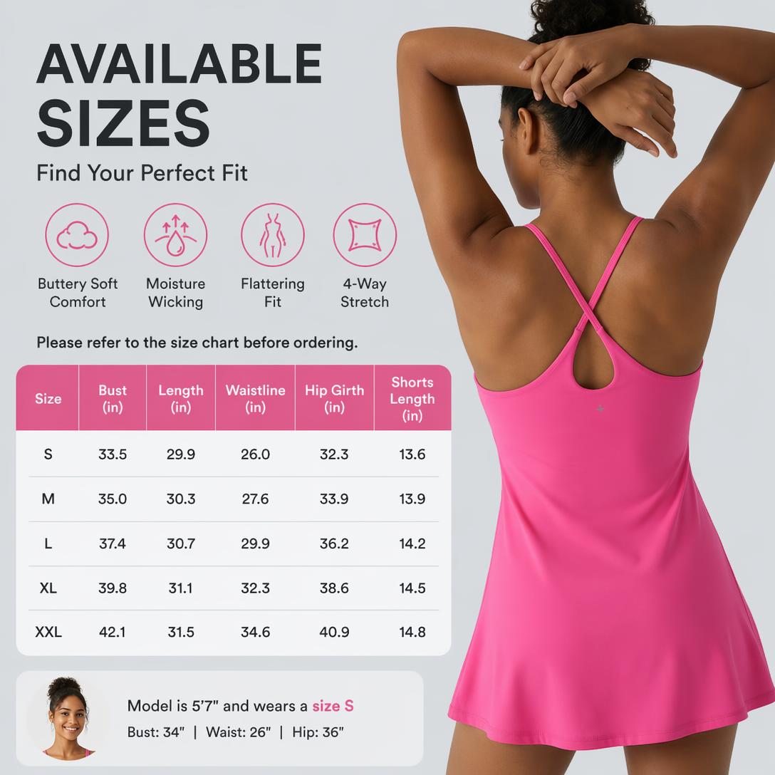 Soft Backless Active Dress
