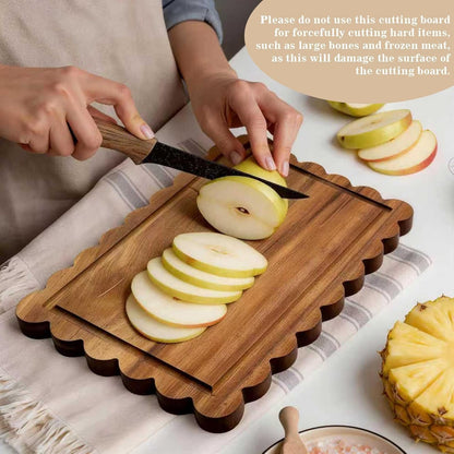 🎖️Handcrafted Acacia Square Shaped Cheese Charcuterie Set