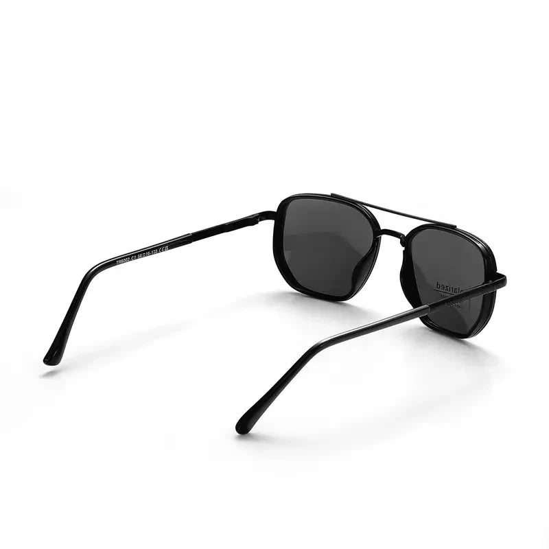 Fashion Geometric Double-Beam Sunglasses