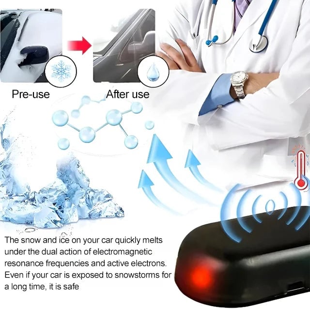 🏆10K+ SOLD LAST WEEK! - ❄️2026 Electromagnetic Wave Anti Freezing And Snow Removal Device