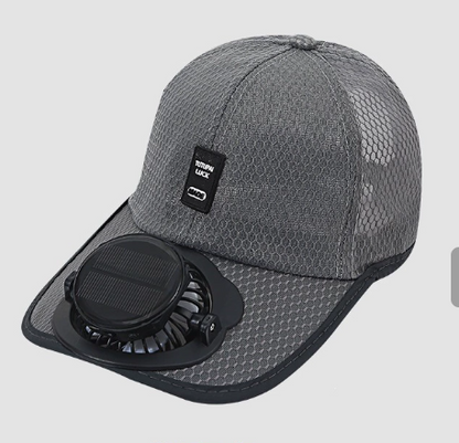 🧢2026 Pro Outdoor Cooling Hat: Dual-Power Fan Cap