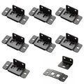 Heavy-Duty Stainless Steel Furniture Corner Bracket Set (8 Pack)