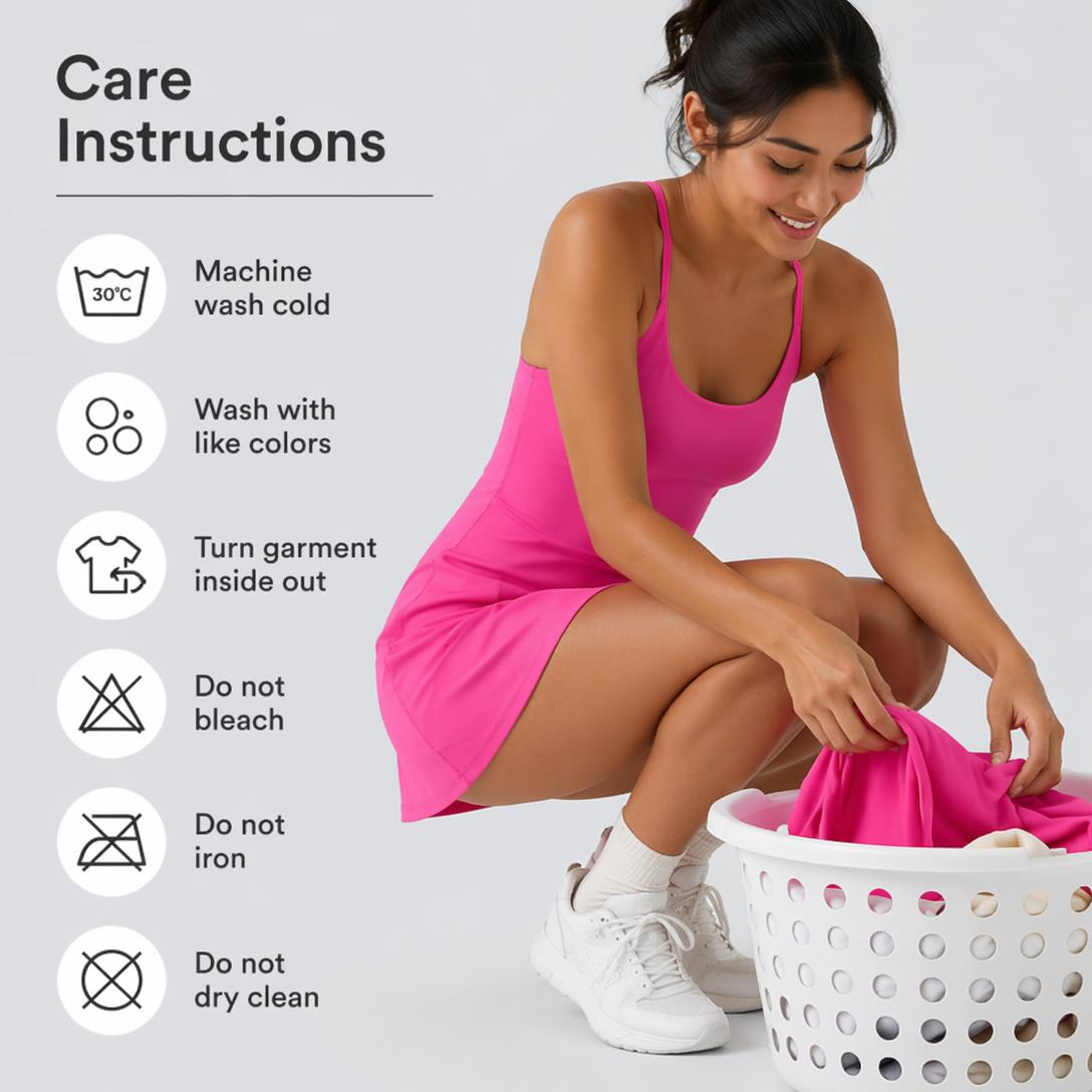 Soft Backless Active Dress