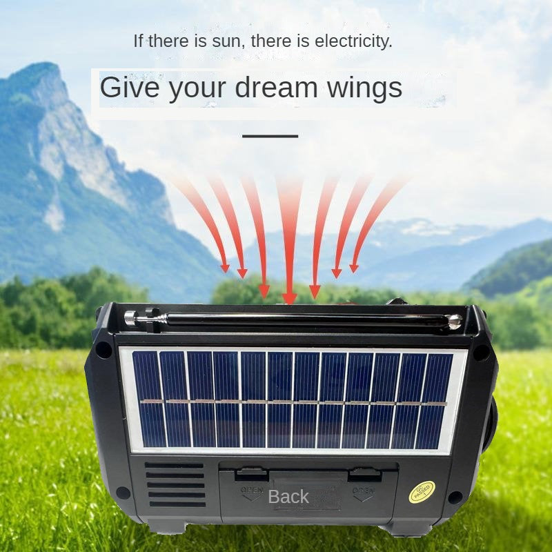 Multifunctional Solar-Powered Radio