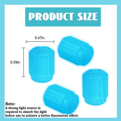 8 PCS Tire Valve Caps, Corrosion Resistant Leak-Proof Tire Pressure Caps, Universal for Car, Truck, SUV, Motorcycles, Bike