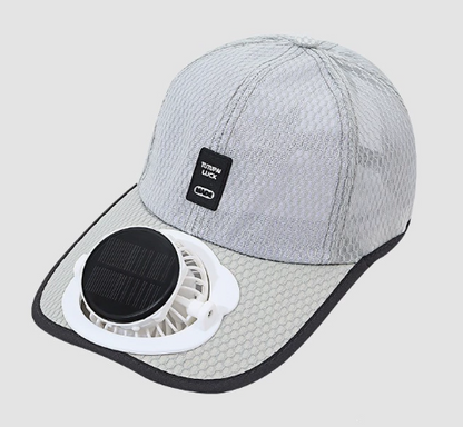 🧢2026 Pro Outdoor Cooling Hat: Dual-Power Fan Cap