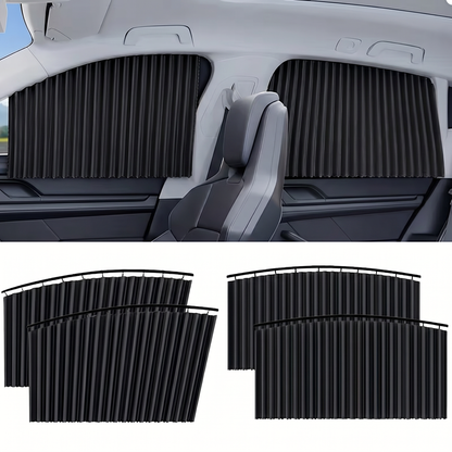 🔥Magnetic & Embedded Car Window Sunshade