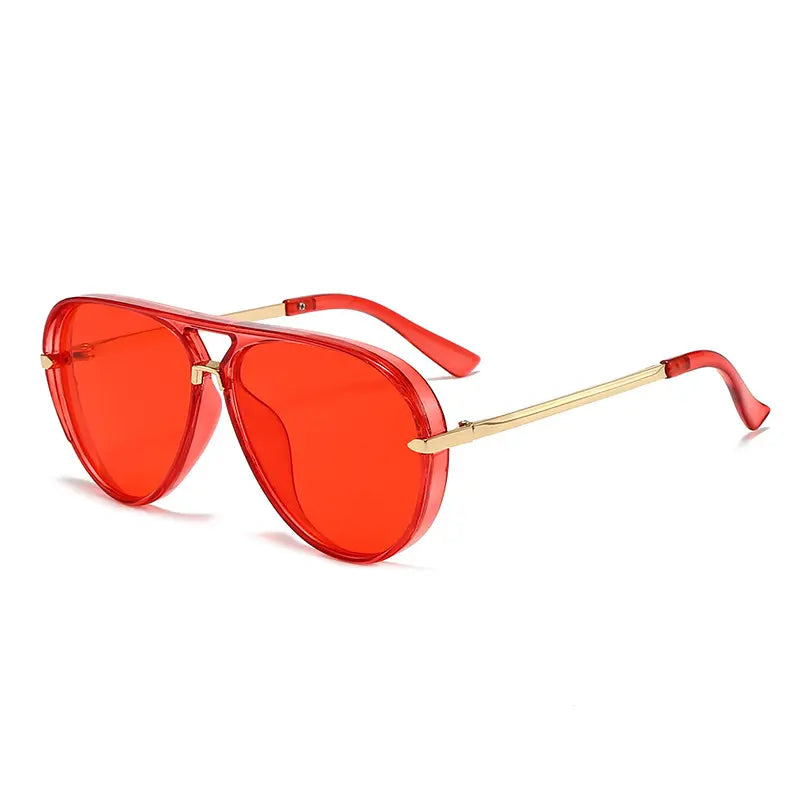 Retro Aviator Sunglasses | 2026 New Fashion Multi-Color Gradient Shades